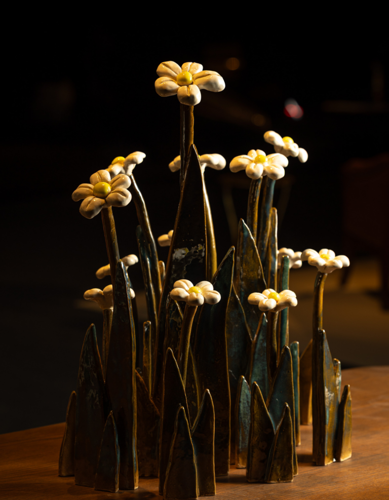 Basile Boon, 12 Fleurs, Céramique, 2026