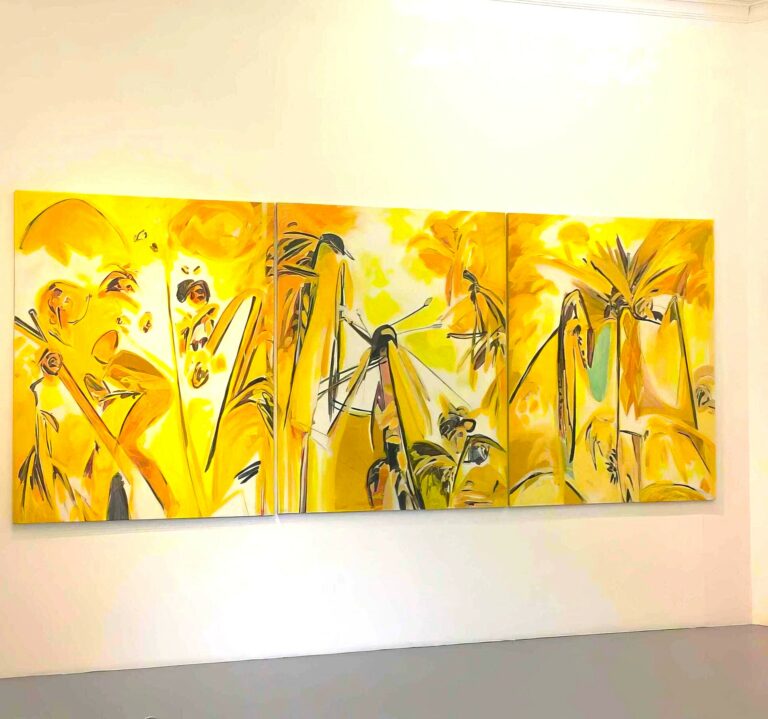 Julie Susset, Vue du Triptyque Souffle, 2022