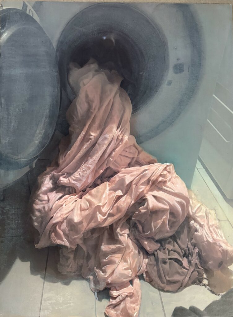 Anne Seldel, Sans Titre, 2026, Huile sur toile, 116 cm x 86 cm, signé, Prix sur demande © Anne Sedel
