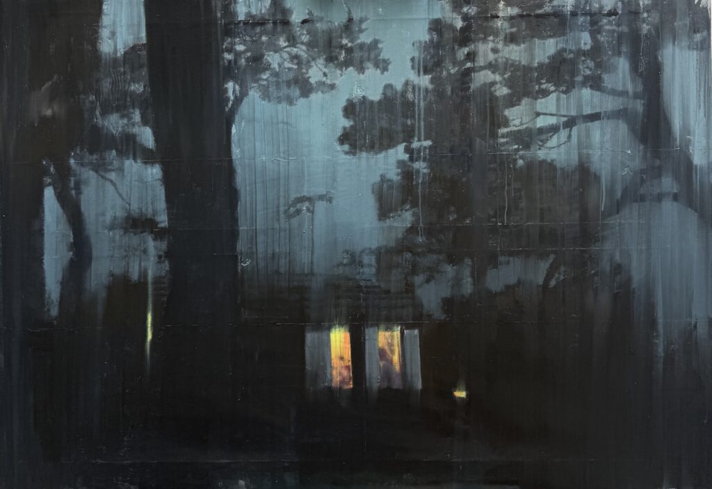 Anne Seldel, Sans Titre, 2026, Huile sur toile, 81 cm x 116 cm, signé, Prix sur demande © Anne Sedel
